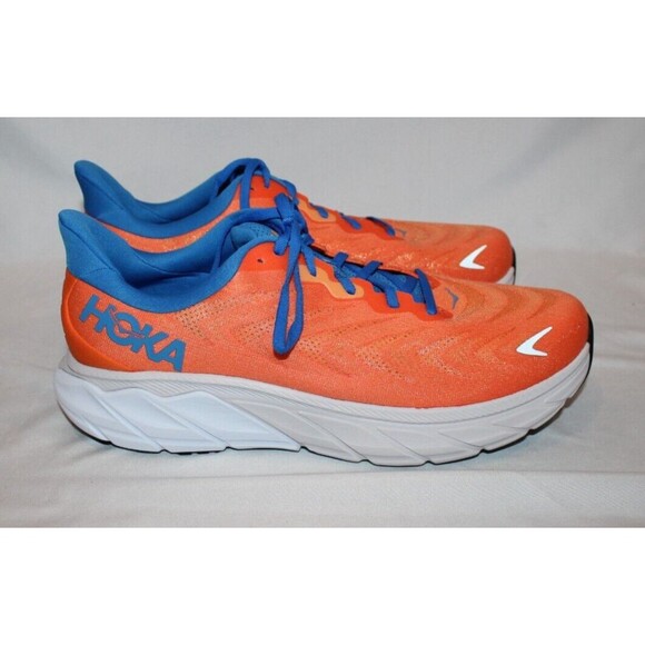 Hoka One Arahi 6‎ Men\'s Running Sneakers Costal Sky Vibrant Orange  WIDE main image 10